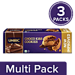 Unibic Cookies - Choco-Kiss 3x75 g Pouch Multipack