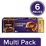 Unibic Centre Filled-Choco Kiss Cookies 6x75 g Multipack