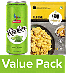 bb Combo 4700BC Instant Popcorn - Cheese 60 g + Radler - Mint Lime 300 ml Can Combo 2 Items