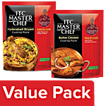 ITC Master Chef Hyderabadi Biryani & Butter Chicken Ready to Eat Masala Paste, 80 g Combo 2 Items