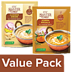 ITC Master Chef Korma Masala & Cashew Onion Ready to Eat All Purpose Gravy, 200 g Combo 2 Items