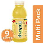 Shunya Go Zappy Apple - Active Hydration Drink With Zero Sugar & No Preservatives 9x300 ml Multipack