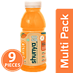 Shunya Go Zesty Orange - Active Hydration Drink With Zero Sugar & No Preservatives 9x300 ml Multipack