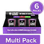 ARMR Anti Hangover Drink - Blackberry (Pack of 3) 6x180 ml Multipack