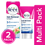 Veet Hair Removal Cream - Sensitive Skin 2x50 g Multipack