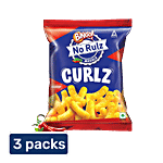 Bingo! No Rulz Masala Curlz Corn Puffs 3 x 80 g Multipack