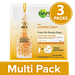 Garnier Skin Naturals Fresh Mix Vitamin C Booster Face Serum Sheet Mask - Orange 3x33 g Multipack
