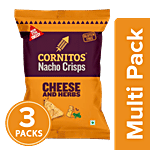 Cornitos Nacho Crisps - Cheese & Herbs 3 x 30 g Multipack