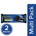 Sunfeast Dark Fantasy - Vanilla Cream Biscuits 2x100 g Pouch Multipack