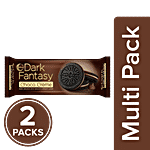 Sunfeast Dark Fantasy - Choco Creme Biscuits 2x100 g Pouch Multipack