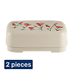 Polyset Flora Printed Plastic Soap - Case Assorted Colour 2 x 1 pc Multipack