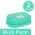 Laplast Translucent Soap Case - Green 2 x 1 pc Multipack
