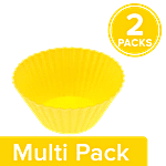 Hazel Silicone Round Muffin Mould - Assorted Colour 2 x 1 pc Multipack