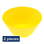 Hazel Silicone Round Muffin Mould - Assorted Colour 2 x 1 pc Multipack