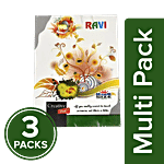 Ravi Notebook - Soft Bound, Un-Ruled, King Size 3 x 80 pages Multipack