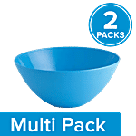 All Time All Time Plastic Mixing Bowl - Assorted Colour 2 x 800 ml Multipack