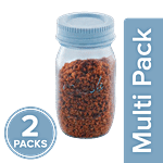 Mastercook Premium Plastic Jar With Lid - Green 2 x 250 ml Multipack