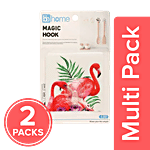 BB Home Plastic Hook/Hanger Card - Self Adhesive/Stickable, BH 049 2 x 1 pcs Multipack