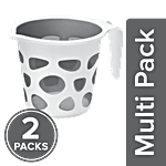 Milton Duplex Plastic Mug - Grey 2 x 1 L Multipack