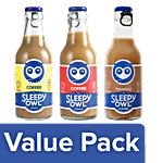 Sleepy Owl Cold Brew Coffee (Classic)+Cold Brew Coffee (Sweet)+Hazelnut Coffee (200ml each) Combo 3 Items