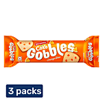 Britannia Gobbles Orange Bites Cake, 50g 3x50 g Multipack