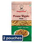 HappyChef Durum Wheat Pasta - Penne Rigate 2x500 g Multipack