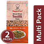 HappyChef Pasta - Fusilli Whole Wheat 2x500 g Multipack
