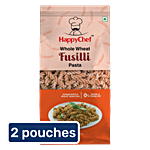 HappyChef Pasta - Fusilli Whole Wheat 2x500 g Multipack