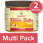HappyChef Peanut Butter - Crunchy 2x340 g Multipack