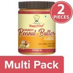 HappyChef Peanut Butter - Crunchy 2x1 Kg Multipack