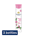 Yardley London English Rose Deodorant - For Women 3x150 ml (MultiPack)