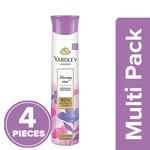 Yardley London Morning Dew Deodorant - For Women 4x150 ml (MultiPack)