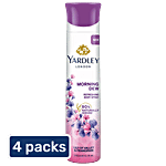 Yardley London Morning Dew Deodorant For Women 4x150 ml (MultiPack)