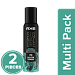 Axe Signature Mysterious No Gas Body Deodorant - For Men 2x154 ml (MultiPack)
