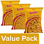 Tasties Handmade Bhujia Sev+Namkeen Aloo Bhujia-Mint Masala+Namkeen Khatta Meetha(150 g) Combo 3 Items