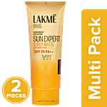 Lakme Sun Expert Super Matte Sunscreen Lotion - SPF 25 PA++ 2 x 100 ml (Multipack)