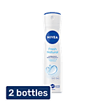 Nivea Fresh Natural Women Deodorant - Long Lasting Freshness & 48h Protection 2x150 ml (Multipack)