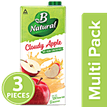 B Natural Juice - Apple Awe 3x1 L Multipack