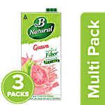 B Natural Guava Fruit Beverage 3x1 L (Multipack)