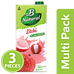 B Natural Juice - Litchi Luscious 3x1 L Carton Multipack