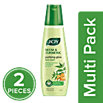 Joy Neem & Turmeric Purifying Glow Face Wash 2x100 ml (Multipack)