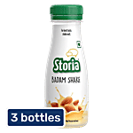 Storia Milkshake - Badam, No Trans Fat & Preservatives 3 x 180 ml (Multipack)