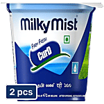 Milky Mist Farm Fresh Curd/Dahi 2x400 g Multipack