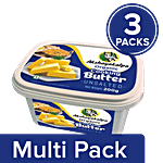 Akshayakalpa Cooking Butter - Unsalted, Organic, Tub 3x200 g Multipack