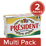 PRESIDENT  Premium Butter - Salted 2x500 g Multipack