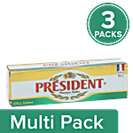 PRESIDENT  Premium Butter - Salted 3x100 g Multipack