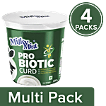Milky Mist Probiotic Curd 4x200 g Multipack