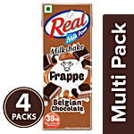 Real Milk Power Frappe Belgian Chocolate Milkshake 4X180ml Multipack