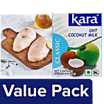 bb Combo Fresho Chicken Breast Boneless 4-5 pcs 500g +Kara Coconut Milk UHT Classic 200ml Combo 2 Items