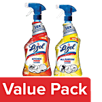 Lizol Kitchen Cleaner - Power, Trigger + All Purpose Cleaner - Power (Each 450 ml) Combo 2 Items